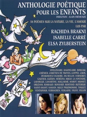 cover image of Anthologie poétique pour les enfants